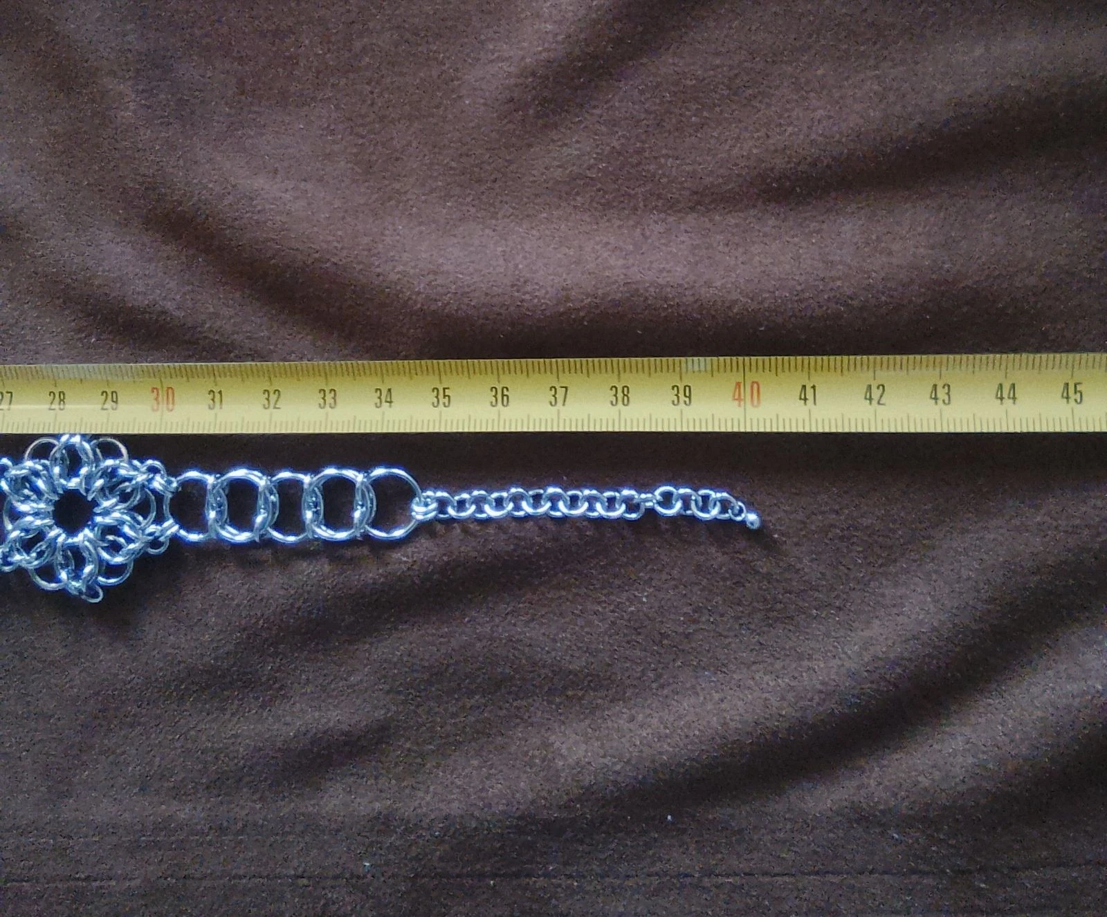 Colar choker decote chainmail celta – photo 6